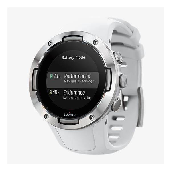 SUUNTO - 【あかり】スント 5 WHITE 定価47,300円（日本正規品） SUUNTO（スント） 5 Suunto 5 SS050300000 White GPSマルチスポーツ