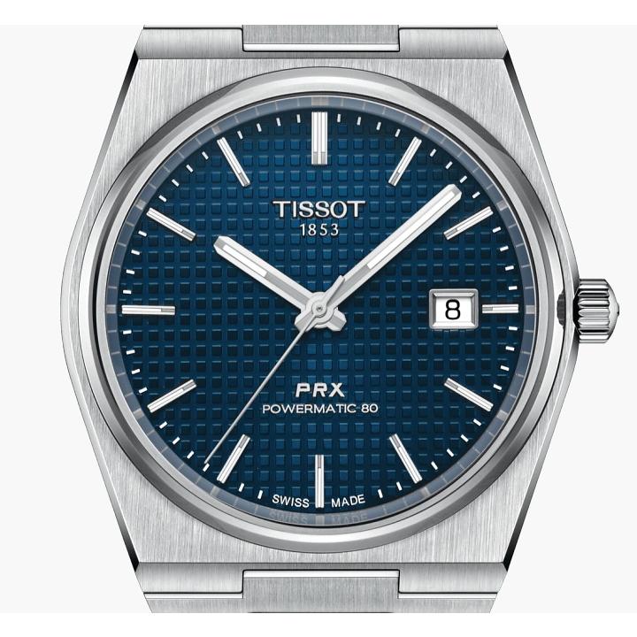 TISSOT ティソ 腕時計 PRX ピーアールエックス オートマティック ブルー T137.407.11.041.00  40ミリ 10気圧防水 サファイアガラス（正規2年間保証）｜yosii-bungu｜03