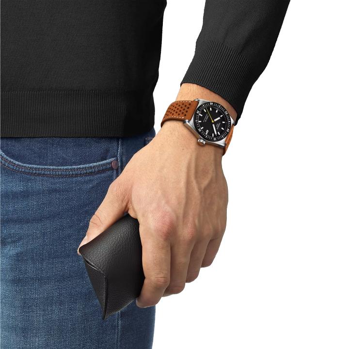 Tissot PR516 パワーマティック 80 T149.407.16.051.00 T1494071605100 38mmのステンレススティール製ケース　t1494071605100の画像