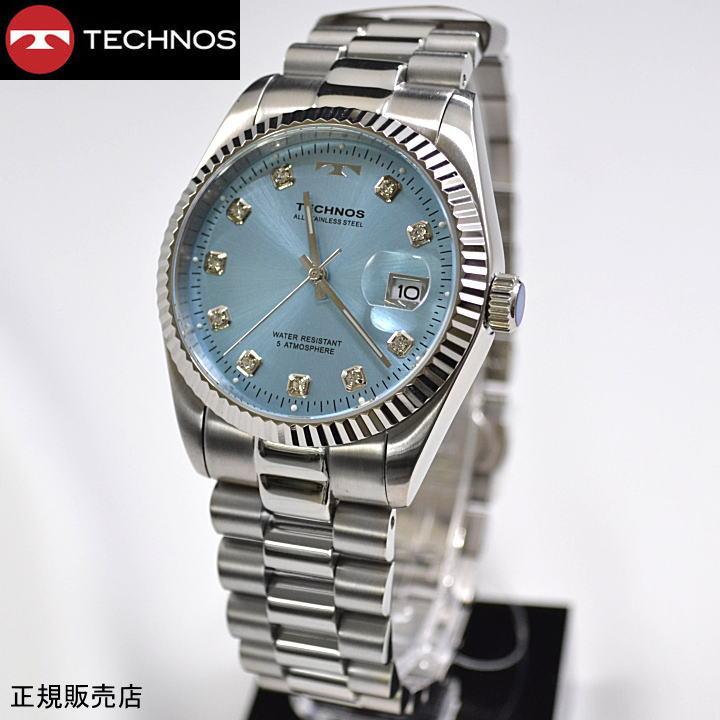 新品 テクノス TECHNOS  クロノグラフ アナログ腕時計 5気圧防水 クオーツ ステンレス テクノス TECHNOS メンズ 腕時計 クオーツ 10気圧防水 クロノグラフ