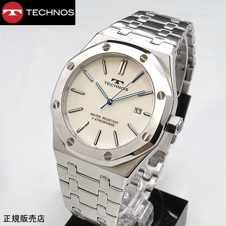 TECHNOS（テクノス） 腕時計 T9C07SW ボワイト文字盤 最新定番モデル 5