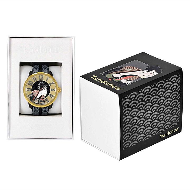 美品】Tendence テンデンス 腕時計 ジャパンアイコン 東洲斎 写楽 