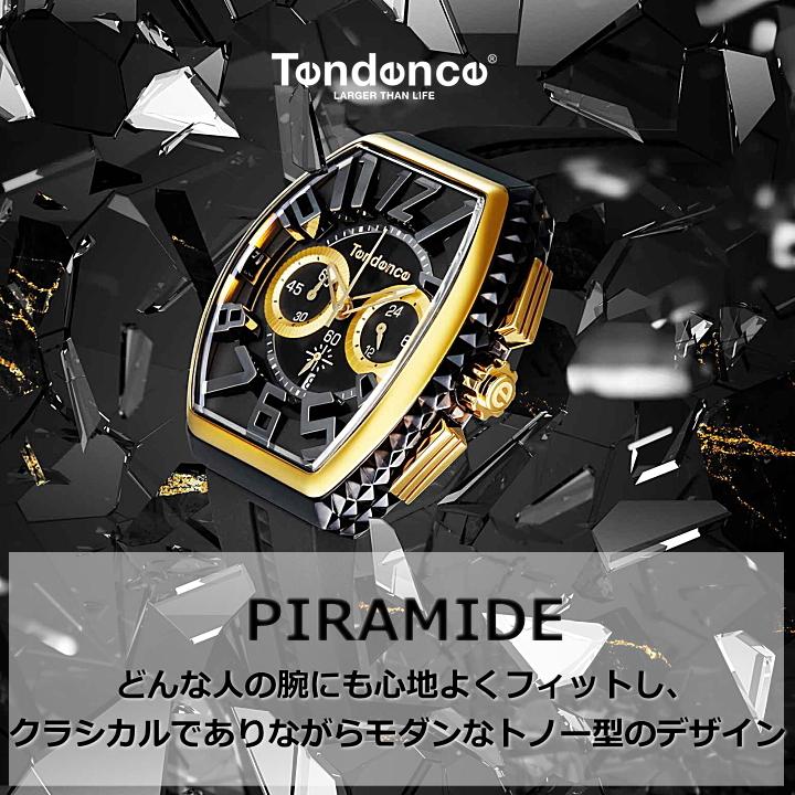 Tendence（テンデンス） 腕時計 PIRAMIDE ピラミッド クリアホワイト