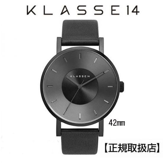 人気話題 クラス14  腕時計 VO14BK002M 42mm オールブラック KLASSE14（クラスフォーティーン） ［クラス14］ペアウォッチ 腕時計