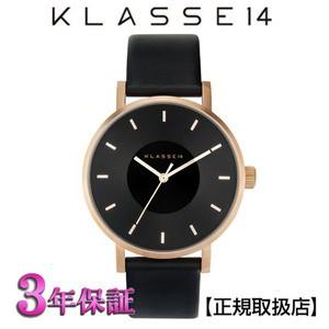 ［クラス14］　KLASSE14 　腕時計 VO16RG005W 　DARKROSE 36mm MARIO NOBILE VOLARE ブラック文字盤 ユニセックス【正規輸入品】｜yosii-bungu