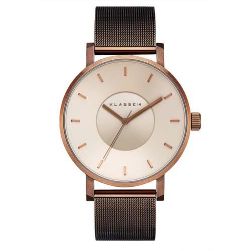 クラス14］KLASSE14 腕時計 42mm Vintage gold stainless steel case 