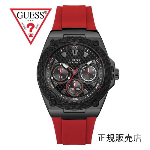 Guess ゲス レガシー W1049g6 メンズ 45mmサイズ 正規品 赤ベルト W1049g6 時計 宝石のヨシイ 通販 Yahoo ショッピング