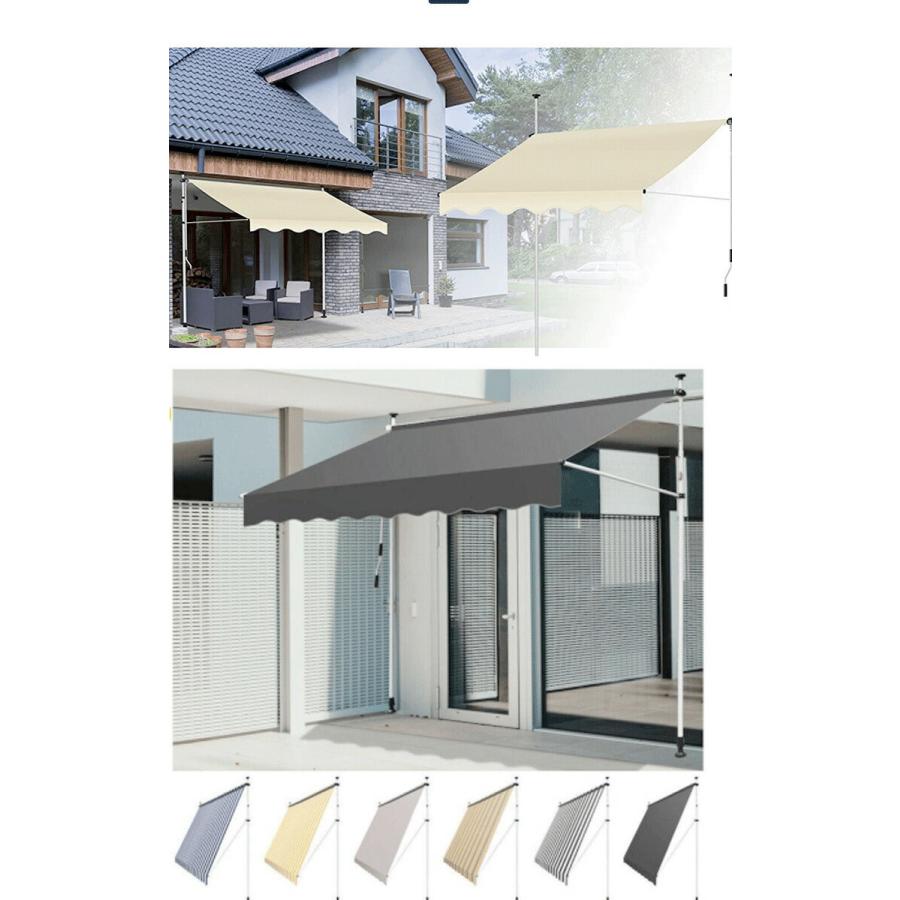 ベランダ テント オーニングテント シェード サンシェード ベランダ