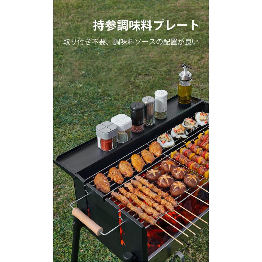 収納付き バーベキューコンロ バーベキューグリル 卓上 ドラム缶 BBQ