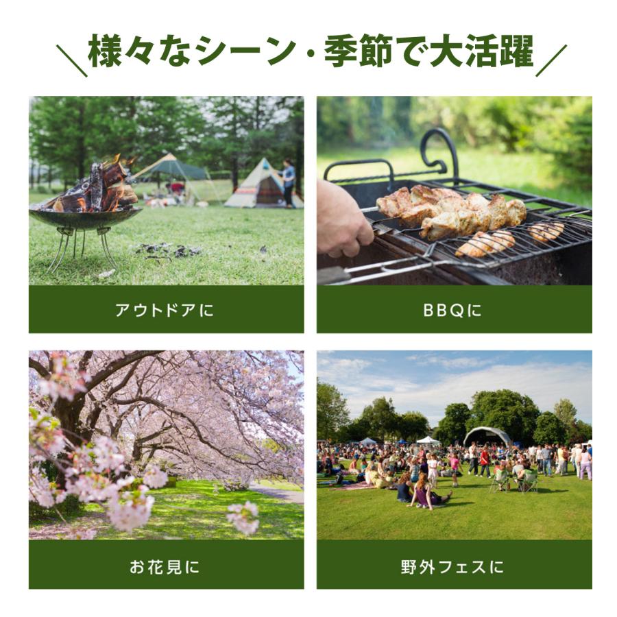 キャンプ テーブル メッシュ サイドテーブル付き アウトドア 軽量