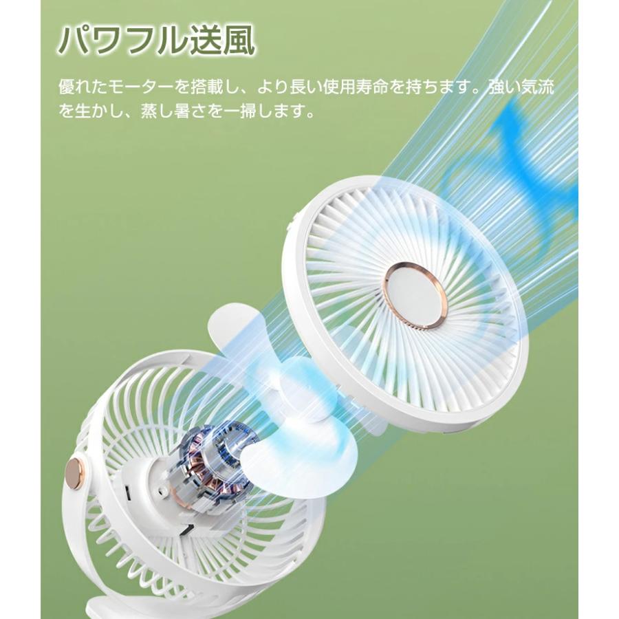 壁掛け扇風機 洗面所 トイレ用 扇風機 クリップ扇風機 小型 卓上