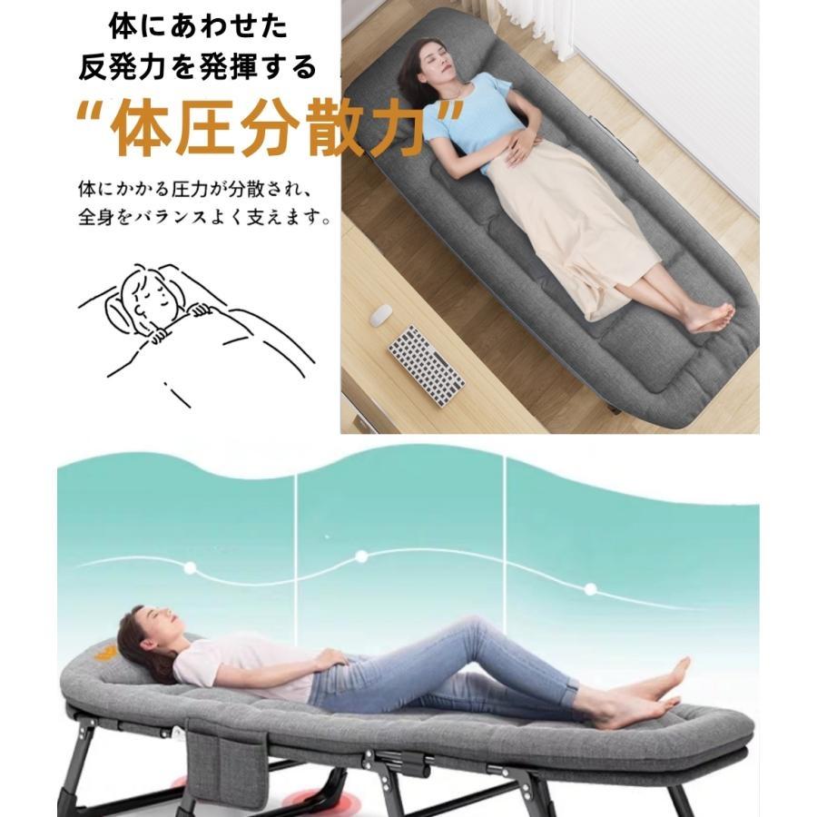 折りたたみベッド 簡易ベッド 携帯ベッド アウトドアベッド キャンプ