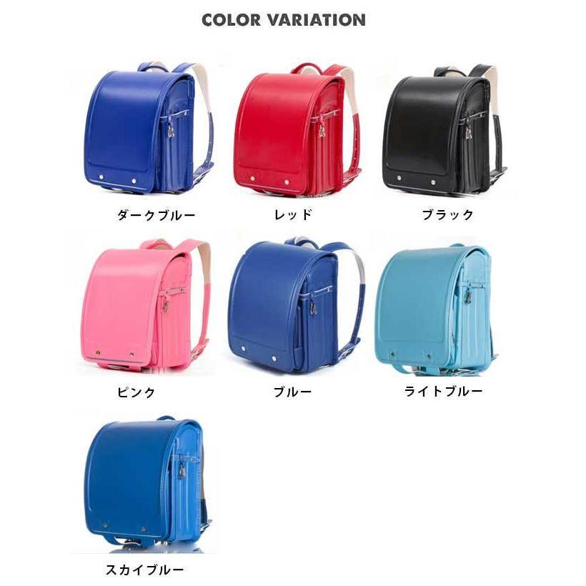 【新品】ランドセル　軽量　刺繍　女の子　ライトブルー 新品】新作 ランドセル 女の子モデル 超軽量 撥水加工 ライトブルー