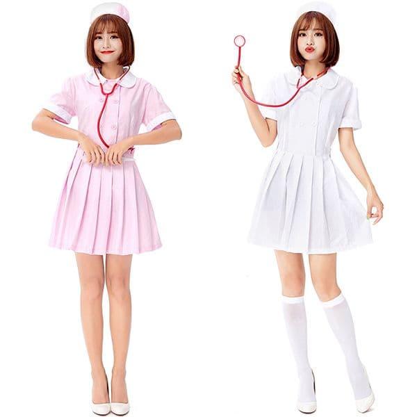 ハロウイン 仮装 看護婦 ナース コスプレ ナース服 制服 セクシー 看護士 コスプレ衣装 看護師 3点セット 癒し コスチューム 女性用 ...