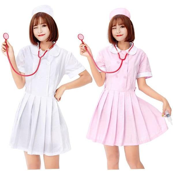 ハロウイン 仮装 看護婦 ナース コスプレ ナース服 制服 セクシー 看護士 コスプレ衣装 看護師 3点セット 癒し コスチューム 女性用 ...