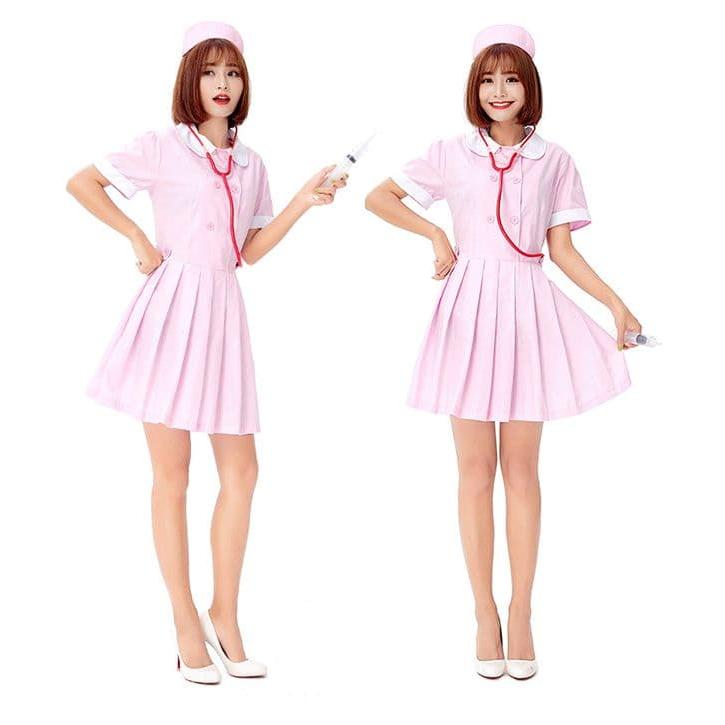 ハロウイン 仮装 看護婦 ナース コスプレ ナース服 制服 セクシー 看護士 コスプレ衣装 看護師 3点セット 癒し コスチューム 女性用 ...