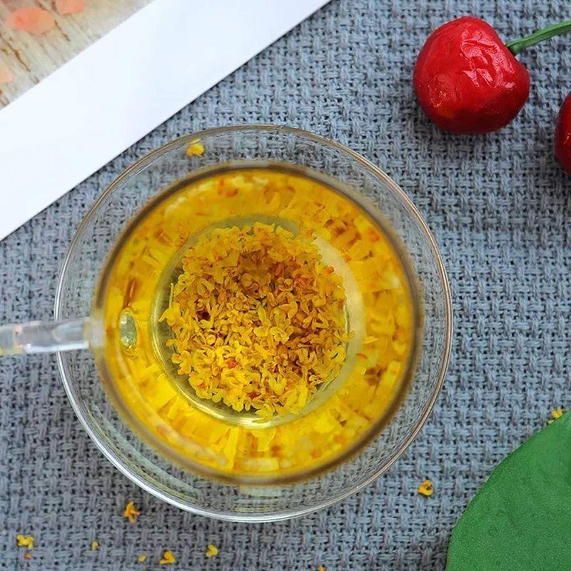 Bacilio 中国茶 キンモクセイ トップクラス 桂花茶 有機桂花 アロマダイエットに 新茶 金木犀 無農薬 無添加 100 その他中国茶 Hcogcc Org