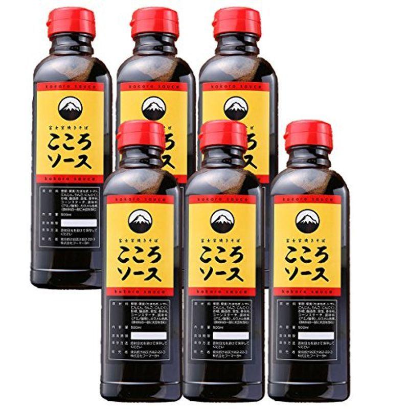 富士宮 焼きそば こころソース 500mlボトル 6本 向日葵商店 通販 Yahoo ショッピング