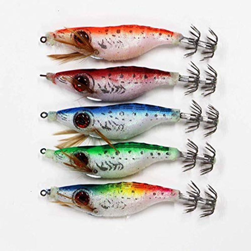 正規激安 釣具 仕掛け 夜光 エギ風10cm スッテ 浮きスッテ 5色 本セット イカ釣り エギング 0sutedyxhsb 柔らかい Www Sei Ba Gov Br
