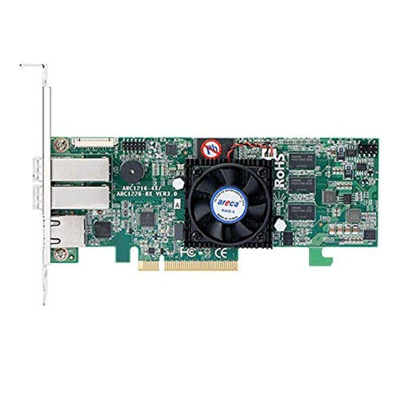 Areca ARC 1226 8x 8ポート 外部PCIe 外部PCIe 3 0 MIDIインターフェース x8 DTM