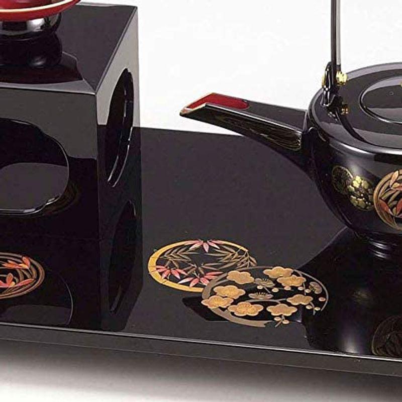 半額 お屠蘇セット おしゃれ 日本製 国産 会津漆器 四ツ揃 屠蘇器 雅花丸 黒 羽反型 箱入り タンブラー Www Ayacouture Co Uk