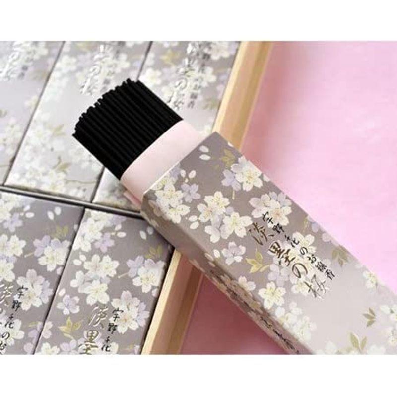 お供え線香セット ムーンダストお供えアレンジlサイズ 桐箱入り薄墨の桜線香セット Fkaase Holisticvet Be