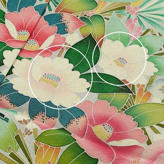 色留袖 未使用 京加賀友禅 薄あずき色 作家落款 鳥 松 梅 家屋 美品 平和屋本店□極上 本加賀友禅作家 百貫華峰 黒留袖 花鳥文 暈し