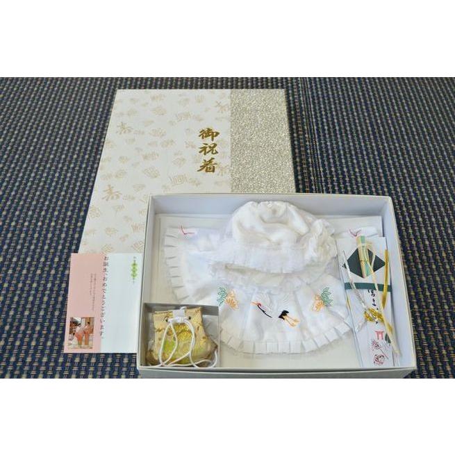 お宮参り 着物 正絹 男の子　兜 お宮参り 着物 男 正絹初着 男の子産着 祝着 兜 金箔 宝船 紺地 om-m