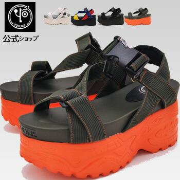 YOSUKE ヨースケ 厚底サンダル レディース スポーツサンダル