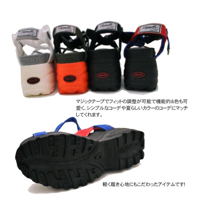 YOSUKE ヨースケ 厚底サンダル レディース スポーツサンダル