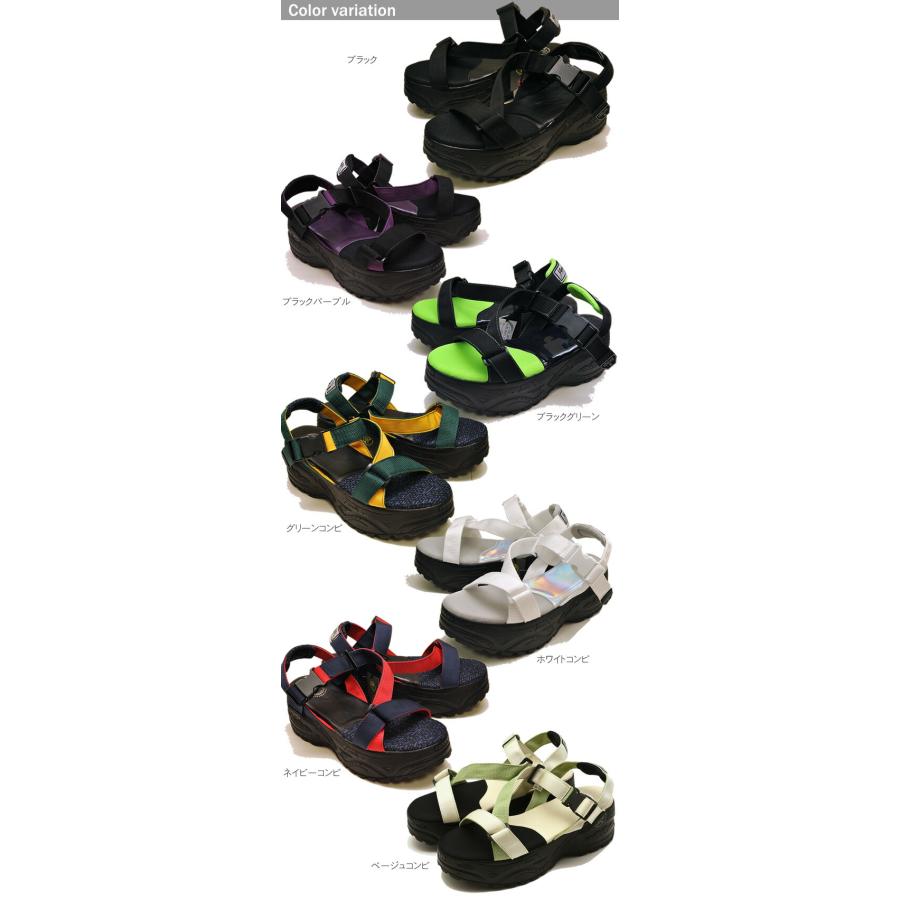 YOSUKE ヨースケ 厚底 サンダル メンズ 7cm 厚底フラットソール