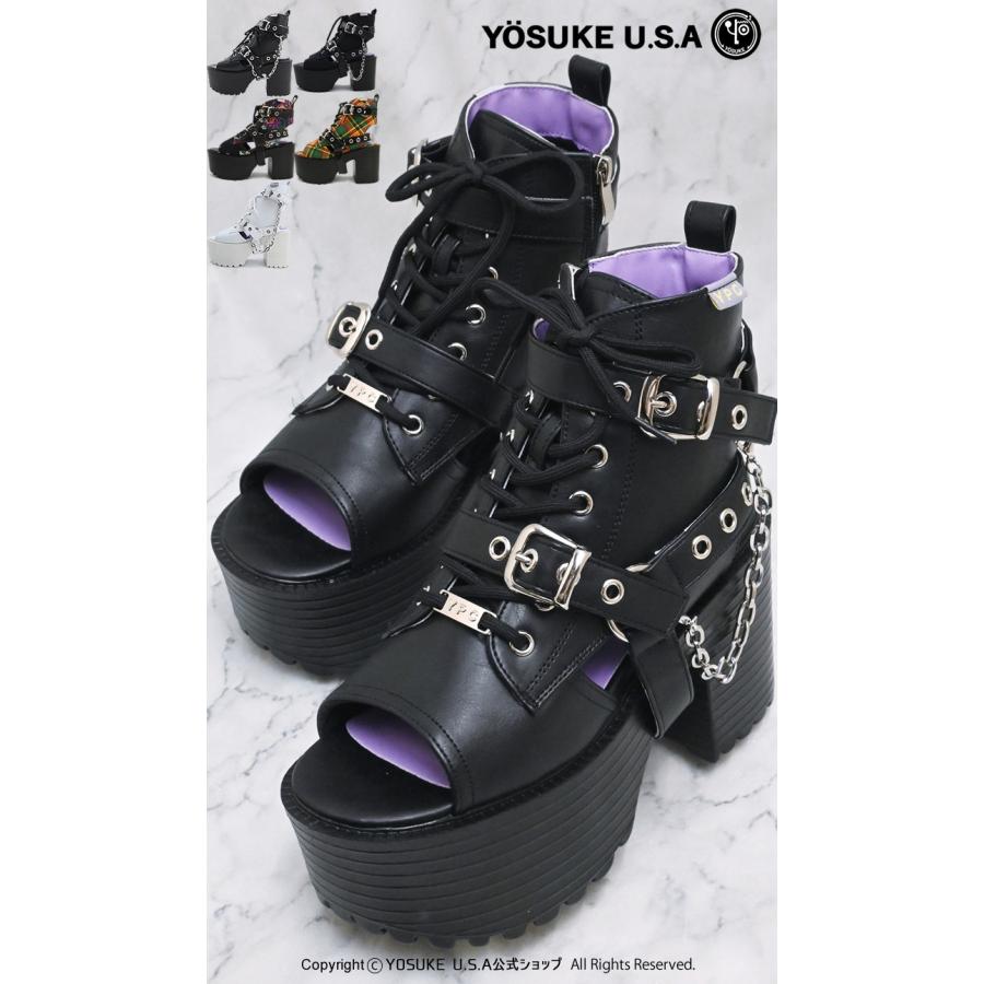 YOSUKE（ヨースケ） サンダル 厚底 レディース 公式キズ補修液付 厚底