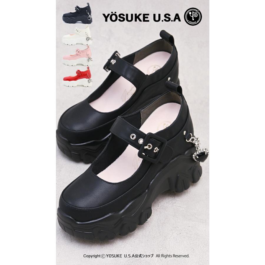 YOSUKE（ヨースケ） 厚底スニーカー レディース ワンストラップ