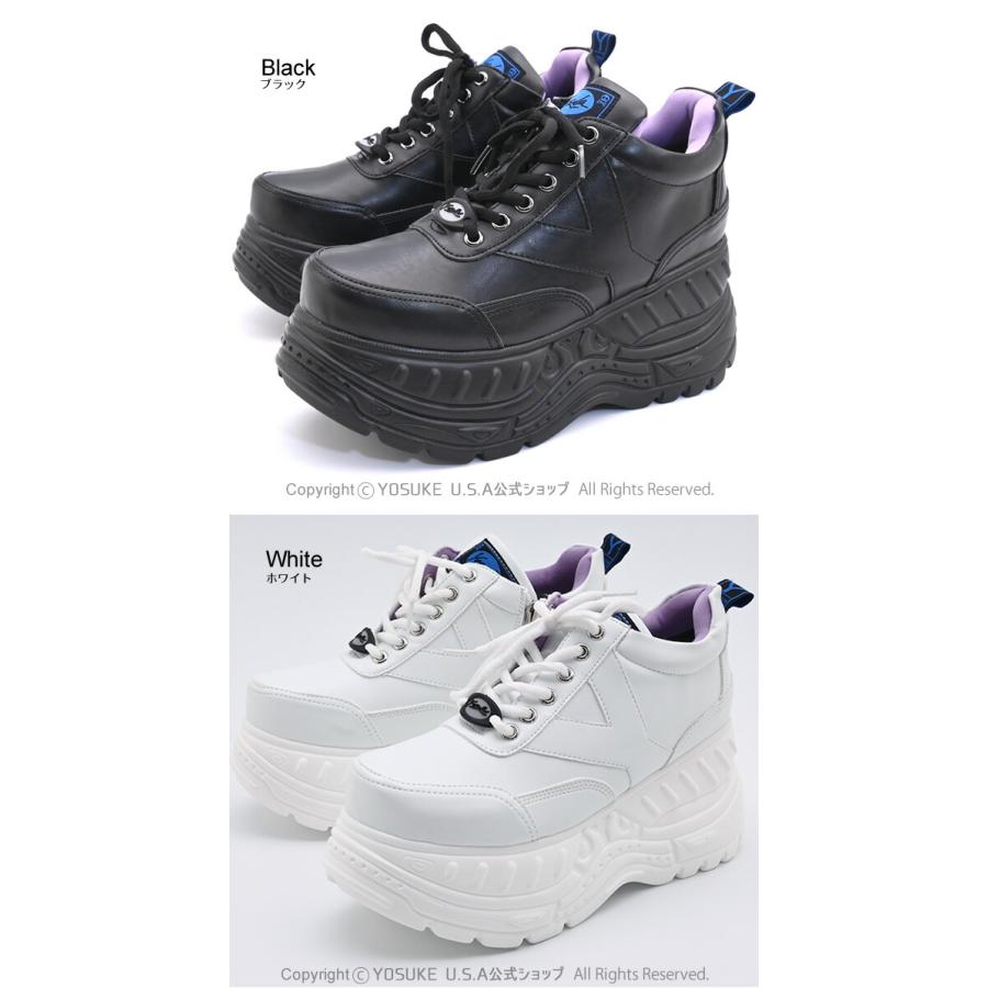 YOSUKE ヨースケ 厚底スニーカー レディース 歩きやすい 8.5cm
