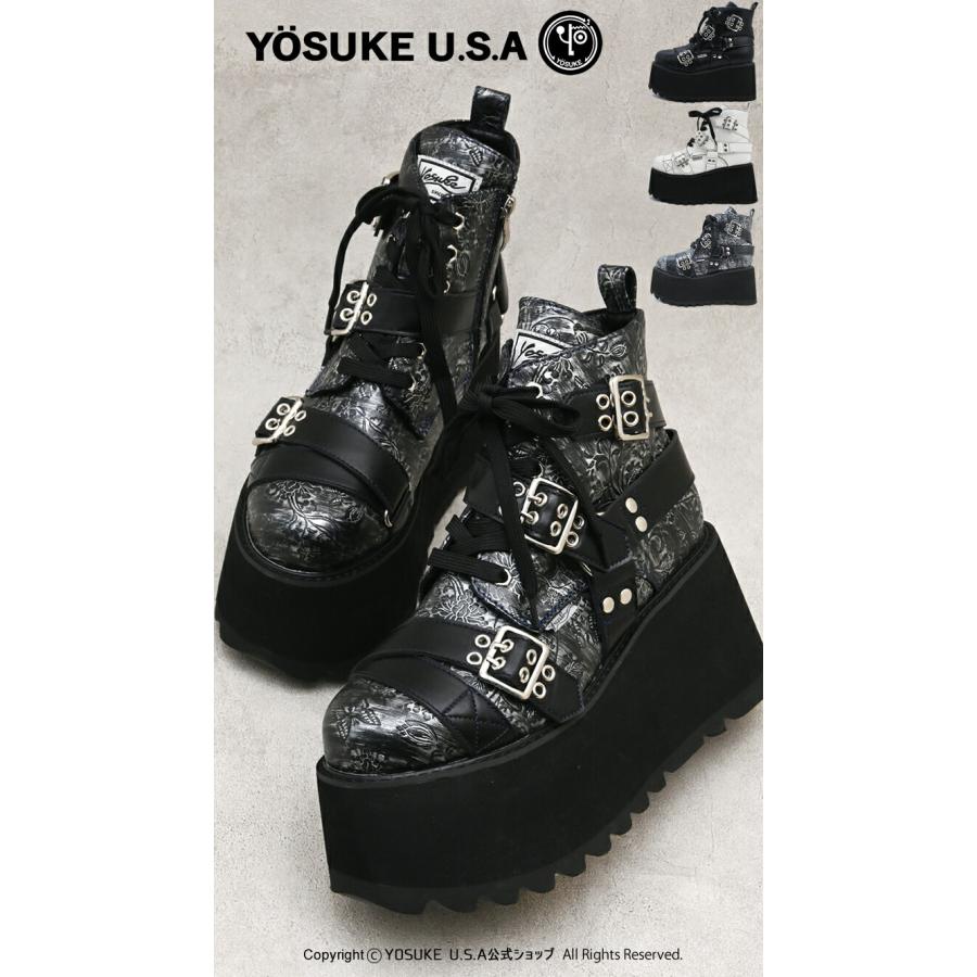 YOSUKE（ヨースケ） 公式SHOP特典キズ補修液付 / ヨースケ 厚底ブーツ