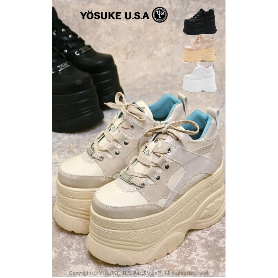 YOSUKE（ヨースケ） 厚底 スニーカー ダッドスニーカー レディース