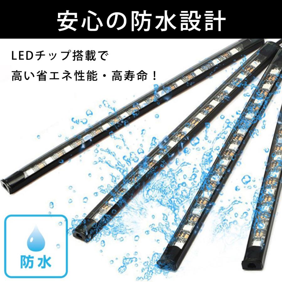 LEDテープライト 車 防水 USB シガーソケット 12V 車内イルミネーション USBライト 車用LED｜yotsukadostore｜10