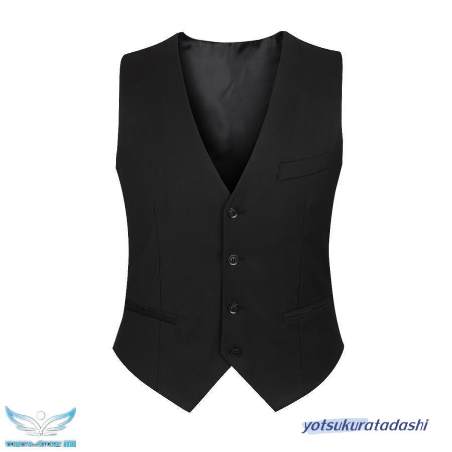 ルードギャラリー　メンズ フォーマルベスト 黒 サイズ3(M) bf3196_nt1.jpg