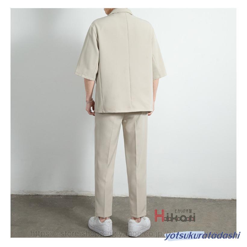 テーラードジャケット メンズ サマージャケット ブレザー 夏 七
