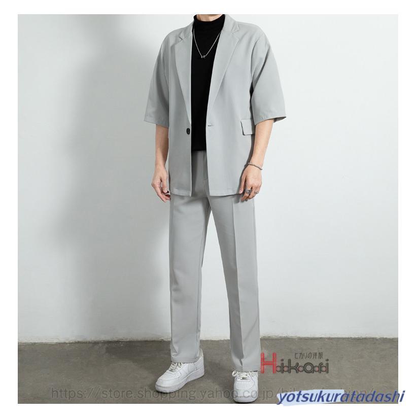 【新品タグ付き】【大きいサイズ】クミキョク　テーラードジャケット　七分袖　薄手 オックス シングル テーラードジャケット （テーラード