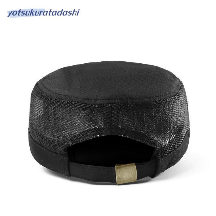 ワークキャップ 通気 メッシュ 軽量 ドゴールキャップ