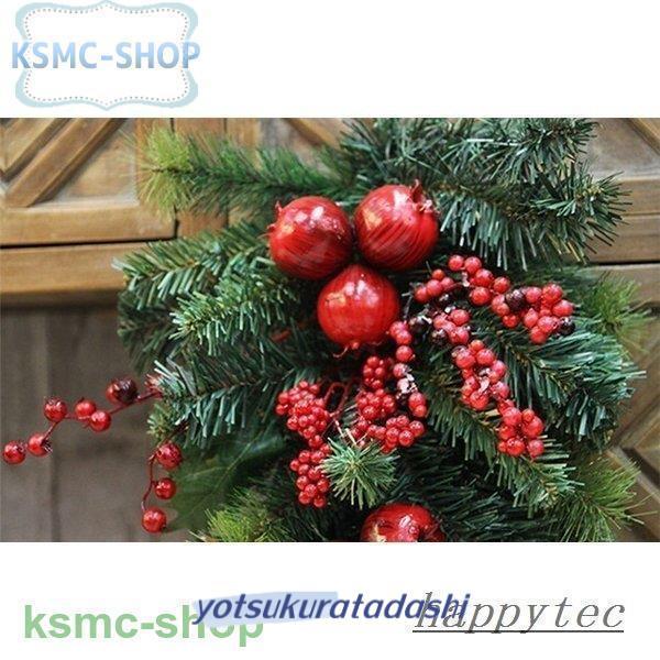 壁に飾るクリスマスツリーガーランド　ウォールツリー　スワッグ　クリスマスリース 壁に飾るクリスマスツリーガーランドスワッグウォールツリー
