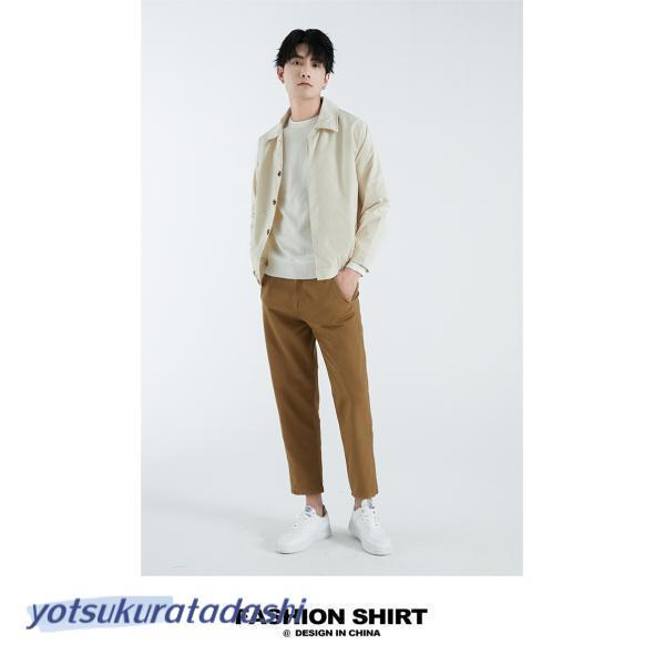 ジャケット メンズ ブルゾン シンプル アウター ショート丈