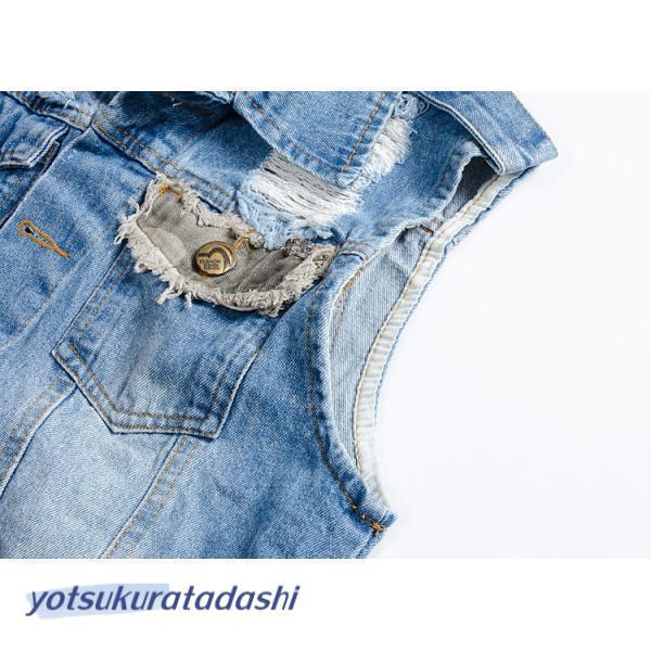 かっこいい デニムベスト カモフラージュ 切り替え スリム かっこいい デニムベスト カモフラージュ 切り替え スリム