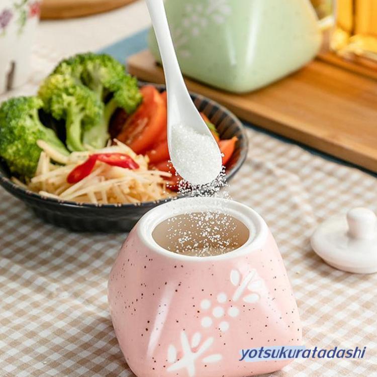 爆買 調味料入れ 調味料容器 ストッカー 収納ケース キッチン収納 陶器