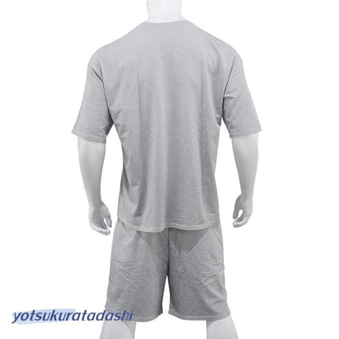 上下セット オーバーサイズ 半袖 メンズ 夏服 Tシャツ ショート