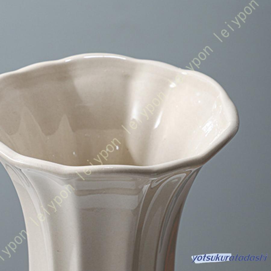 フラワーベース 陶器 花器 花瓶 アンティーク おしゃれ