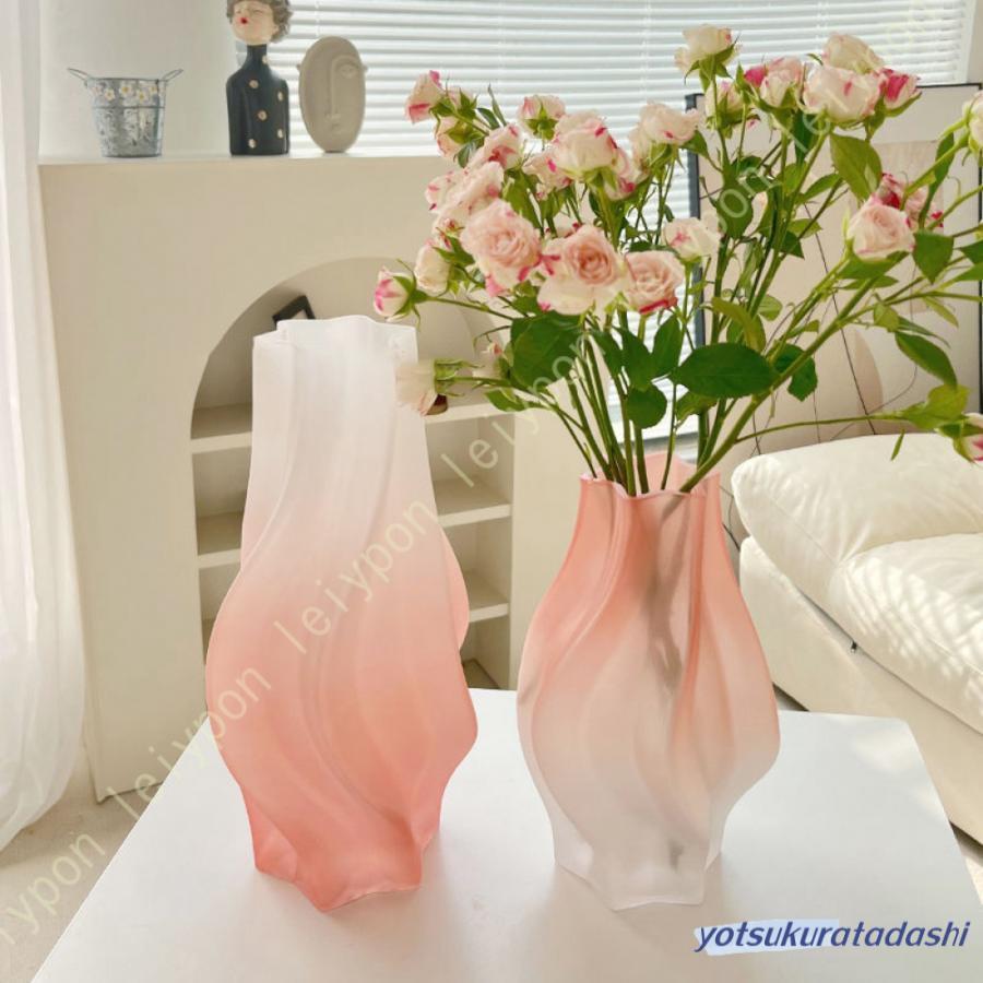 爆買 ガラスの花瓶 割れない ミニ花器 一輪挿し 北欧雑貨 水栽培 透明