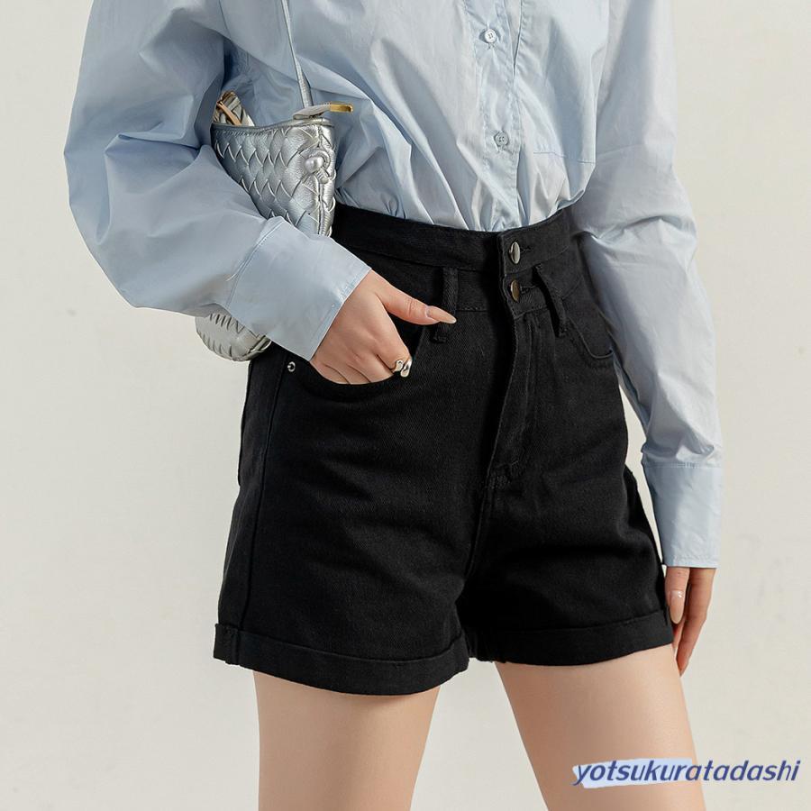 デニム ショートパンツ レディース ボトムス ダメージ デニム ショートパンツ レディース ボトムス ダメージ