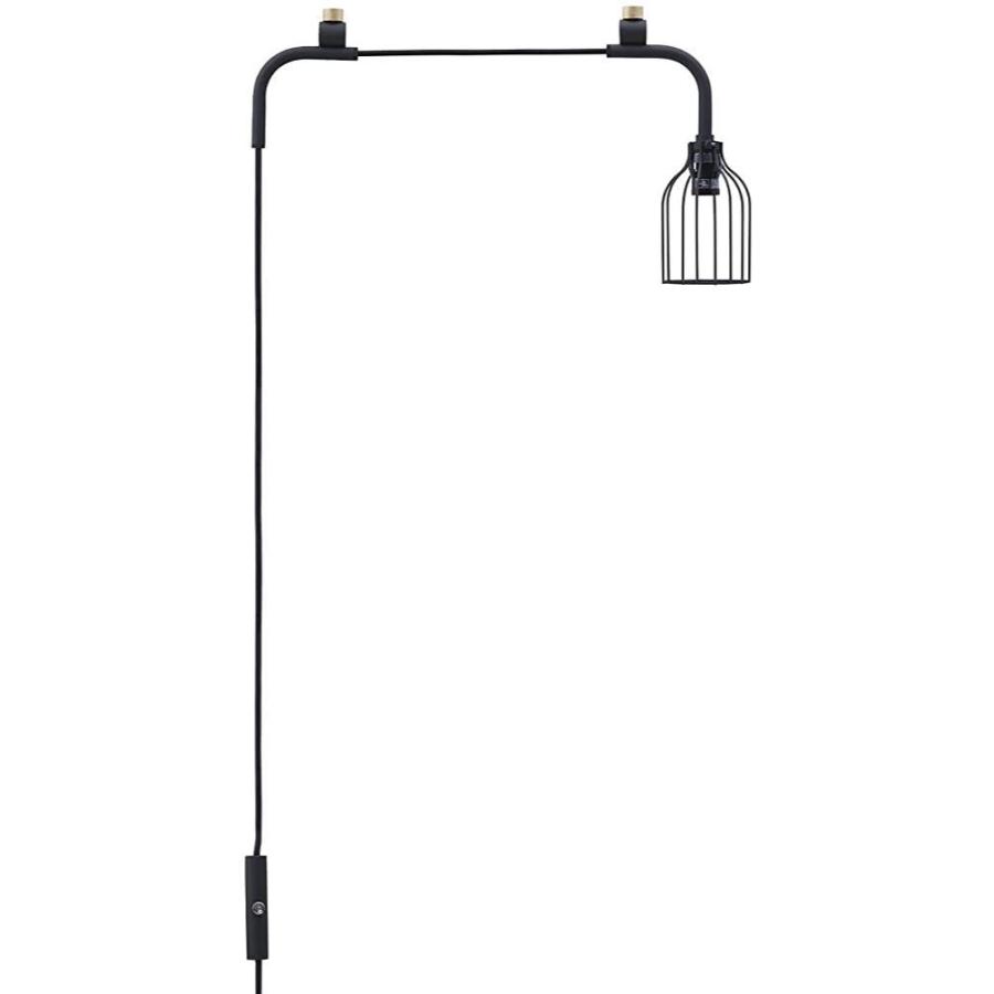 DRAW A LINE 007 Lamp ランプA ブラック 幅28cmx奥行き9.7cmx高さ32cm 横専用パーツ 001対応 D-LA-BK｜yotsuyamart